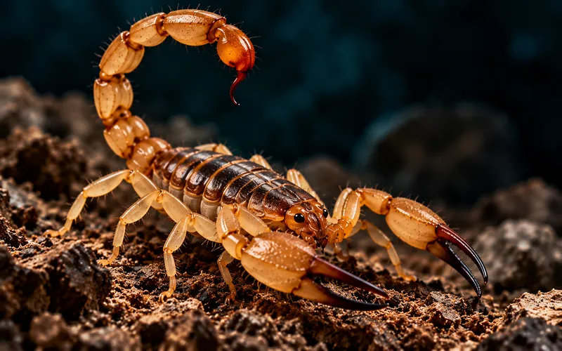 Fotografia de escorpião